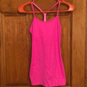 Hot Pink Lululemon Tank
